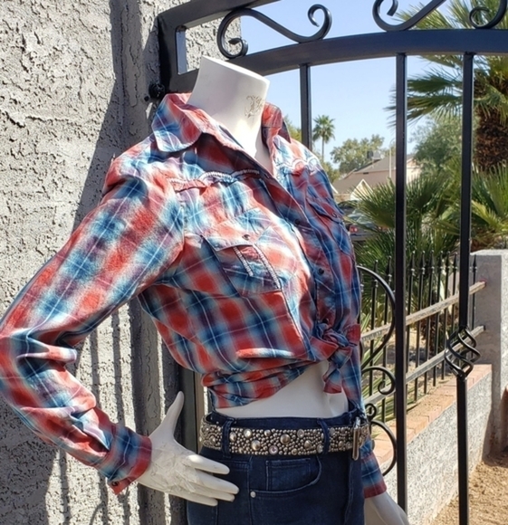 🐴🐎❤COWBOY LEGEND‎ BLOUSE - Picture 4 of 13